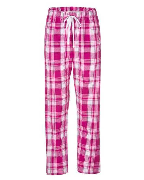 Boxercraft BW6620 Women's Haley Flannel Pants - Orchid Sophia Plaid