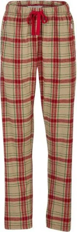 Boxercraft BW6620 Women's Haley Flannel Pants - Reindeer Plaid