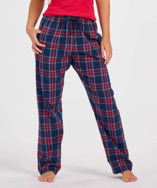 Boxercraft BW6620 Women's Haley Flannel Pants - Yuletide Plaid