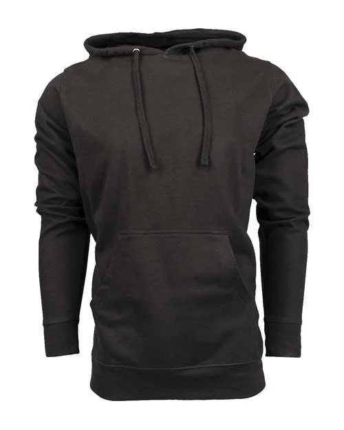 Burnside 5605 Women's Enzyme-Washed French Terry Hooded Sweatshirt - Black