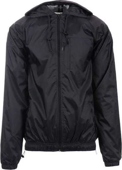 Burnside 9728 Mentor Hooded Coach's Jacket - Navy