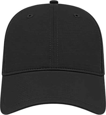 Cap America i7007 Soft Fit Active Wear Cap - Black