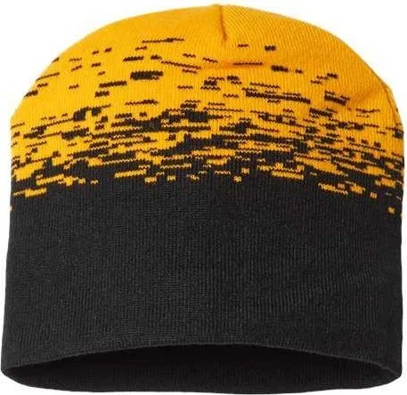 Cap America RKS9 USA-Made Static Beanie - Black Gold