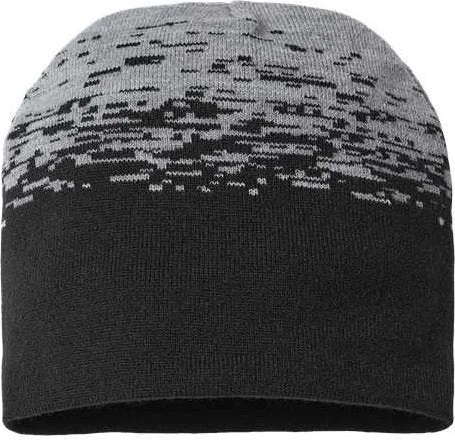 Cap America RKS9 USA-Made Static Beanie - Black Heather