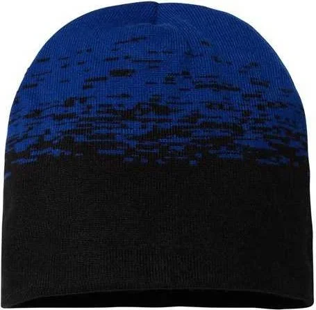 Cap America RKS9 USA-Made Static Beanie - Black True Royal