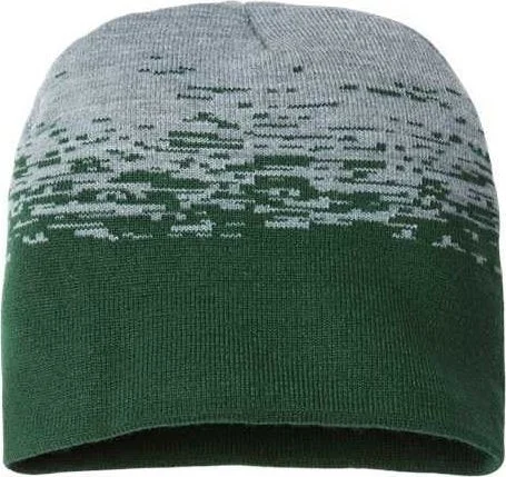 Cap America RKS9 USA-Made Static Beanie - Forest Green Heather