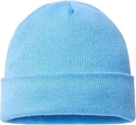 Cap America TKN24 USA-Made 12" Cuffed Beanie - Carolina Blue