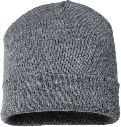 Cap America TKN24 USA-Made 12" Cuffed Beanie - Heather Gray