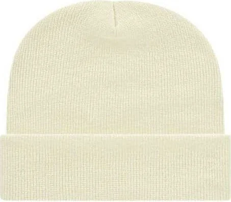 Cap America TKN24 USA-Made 12" Cuffed Beanie - Ivory