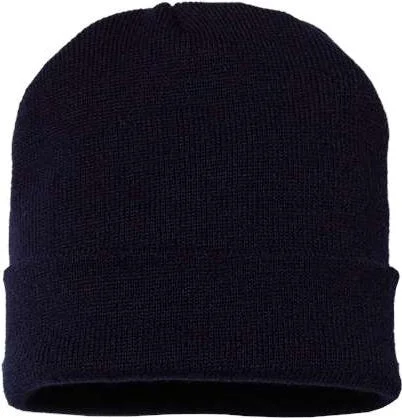 Cap America TKN24 USA-Made 12" Cuffed Beanie - True Navy