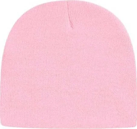 Cap America TKN28 USA-Made 8 12" Beanie - Pink