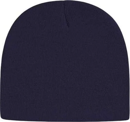 Cap America TKN28 USA-Made 8 12" Beanie - True Navy