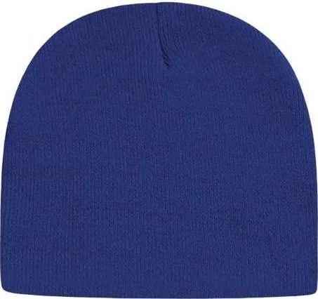 Cap America TKN28 USA-Made 8 12" Beanie - True Royal