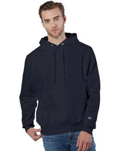 Champion S1051 Reverse Weave Pullover Hooded Sweatshirt - Navy