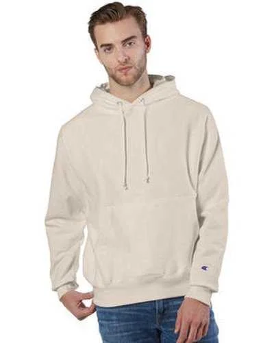 Champion S1051 Reverse Weave Pullover Hooded Sweatshirt - Sand