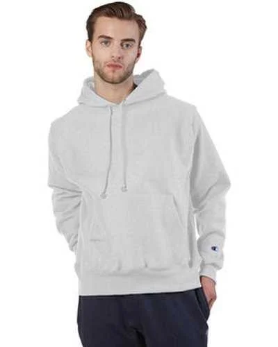 Champion S1051 Reverse Weave Pullover Hooded Sweatshirt - Silver Gray