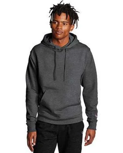 Champion S700 Adult Powerblend Pullover Hooded Sweatshirt - Charcoal Heather