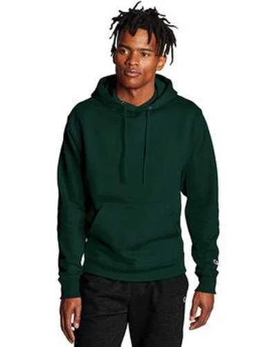 Champion S700 Adult Powerblend Pullover Hooded Sweatshirt - Dark Green