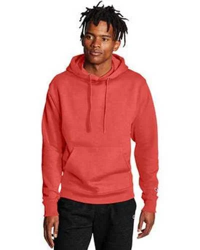 Champion S700 Adult Powerblend Pullover Hooded Sweatshirt - Red River Clay