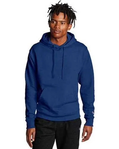 Champion S700 Adult Powerblend Pullover Hooded Sweatshirt - Royal Blue Heather