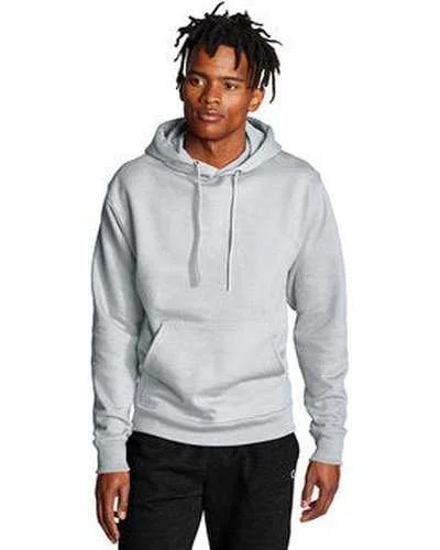 Champion S700 Adult Powerblend Pullover Hooded Sweatshirt - Silver Gray