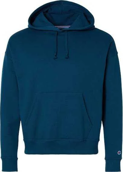 Champion S760 Women's Powerblend Hooded Sweatshirt - Late Night Blue