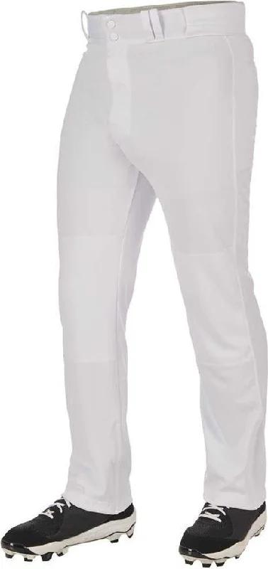 Champro BP60 Triple Crown 2.0 Men's and Youth Open Bottom Pants - White