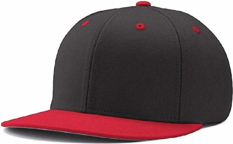 Champro HC4 Pennant Snapback - Black Black Scarlet