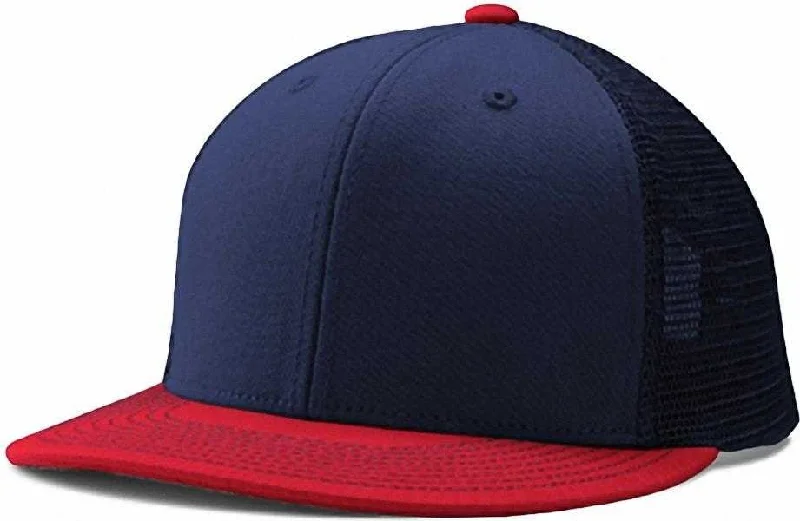 Champro HC5 Performance Trucker Snapback - Navy Navy Scarlet