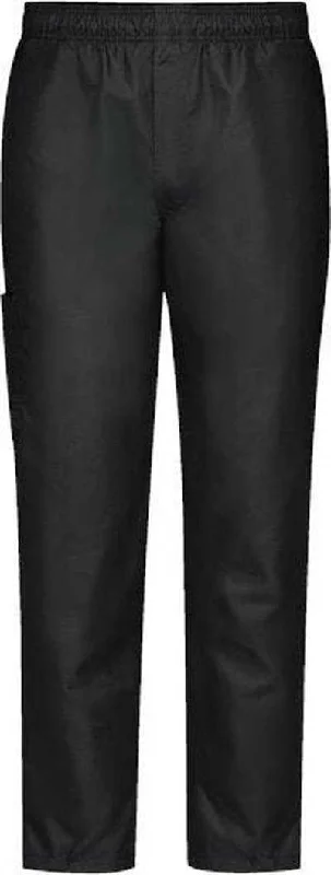 Chef Designs 0P2M Airflow Chef Pants with Back Panels - Black