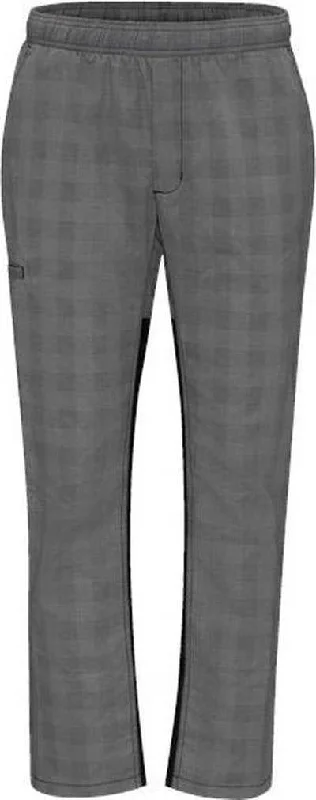 Chef Designs 0P4M Airflow Chef Pants - Gray Black Plaid