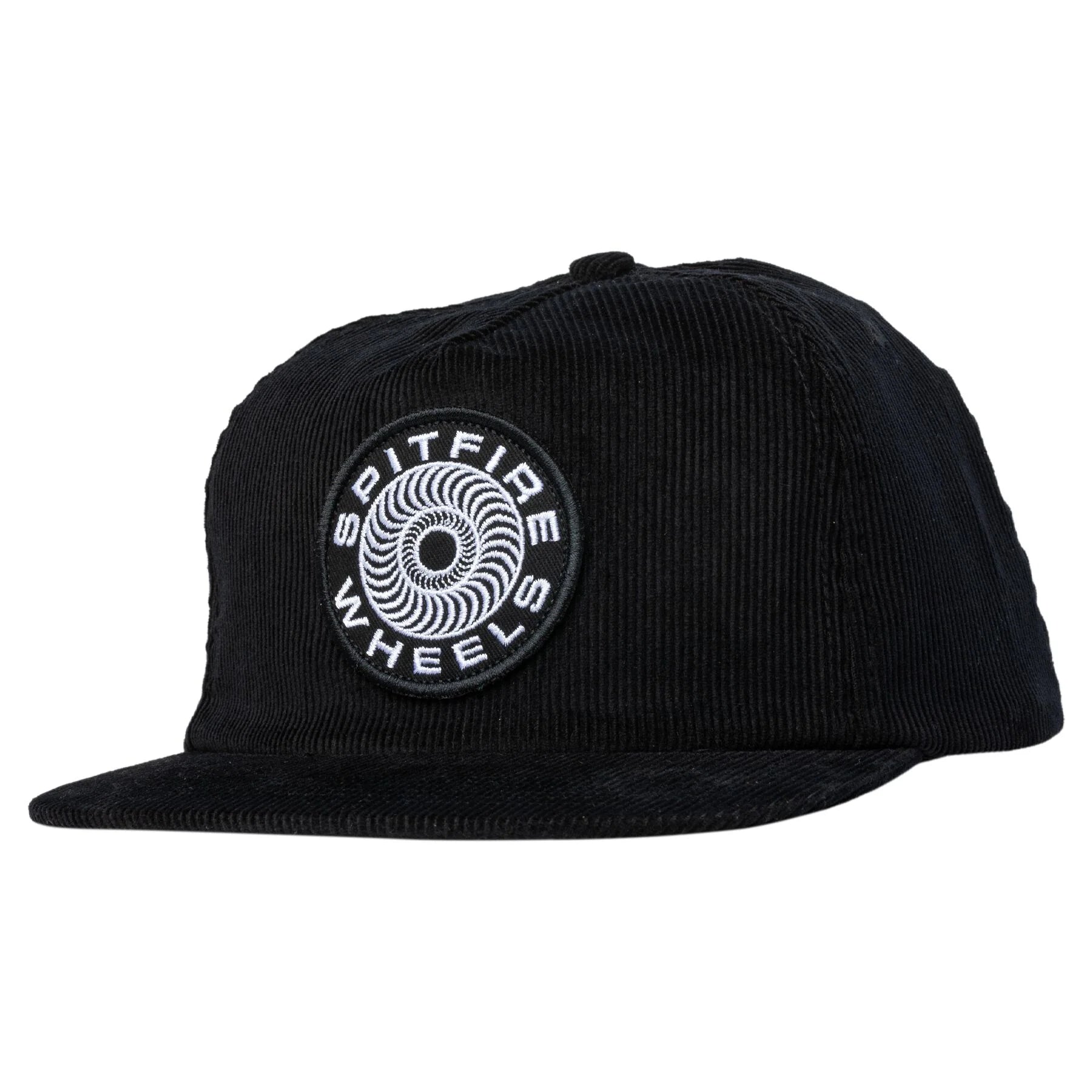 Classic 87 Swirl Patch Snapback | Black Corduroy