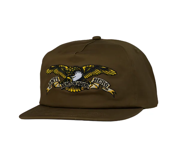 Classic Eagle Snapback | Brown