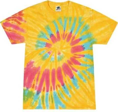 Colortone 1000 Multi-Color Tie-Dyed T-Shirt - Aurora