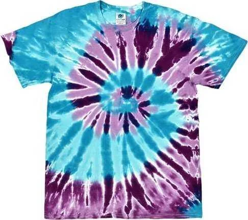 Colortone 1000 Multi-Color Tie-Dyed T-Shirt - Barbados