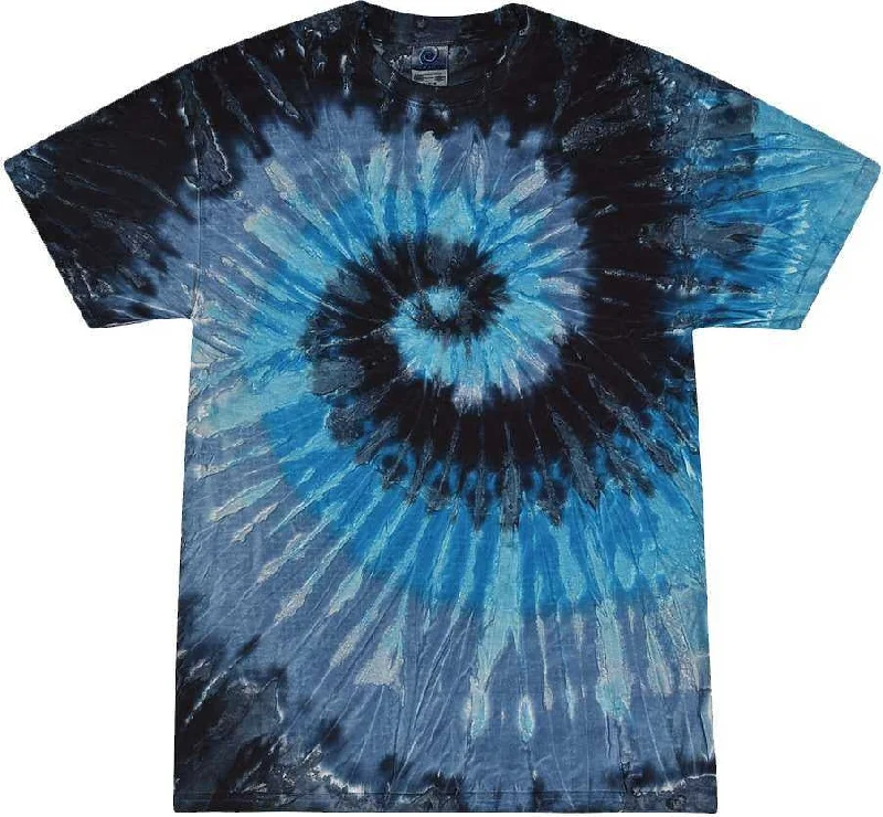 Colortone 1000 Multi-Color Tie-Dyed T-Shirt - Evening Sky