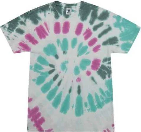 Colortone 1000 Multi-Color Tie-Dyed T-Shirt - Everglades