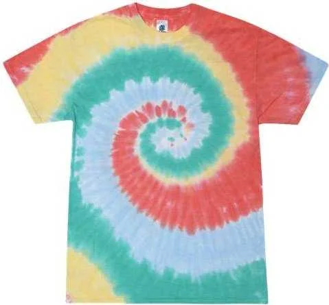 Colortone 1000 Multi-Color Tie-Dyed T-Shirt - Gum Drop