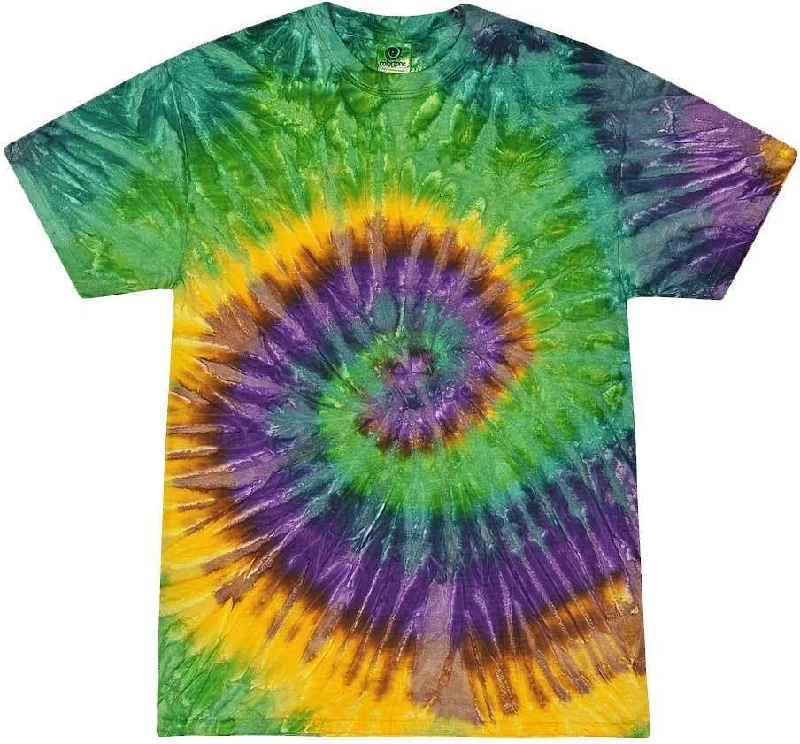 Colortone 1000 Multi-Color Tie-Dyed T-Shirt - Mardi Gras