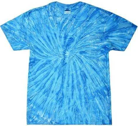 Colortone 1000 Multi-Color Tie-Dyed T-Shirt - Neon Blueberry