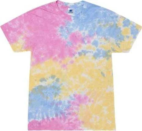 Colortone 1000 Multi-Color Tie-Dyed T-Shirt - Sherbet