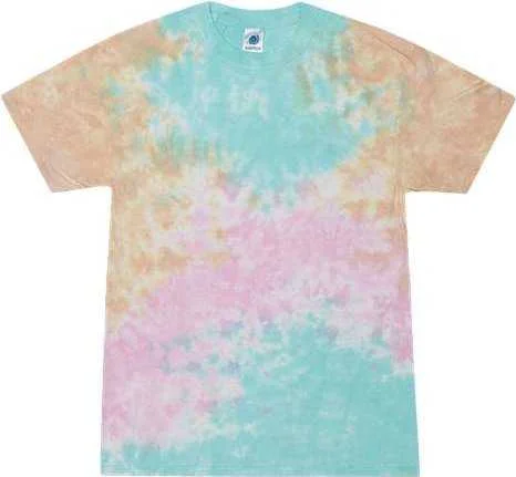 Colortone 1000 Multi-Color Tie-Dyed T-Shirt - Snow Cone