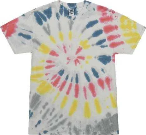 Colortone 1000 Multi-Color Tie-Dyed T-Shirt - Yellowstone