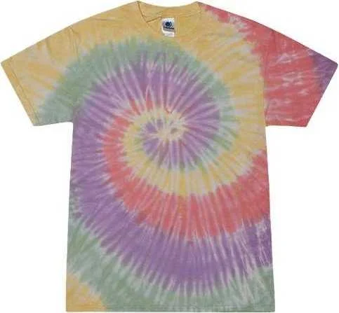 Colortone 1000 Multi-Color Tie-Dyed T-Shirt - Zen Rainbow