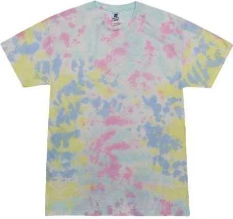 Colortone 1000Y Youth Multi-Color Tie-Dyed T-Shirt - Dharma