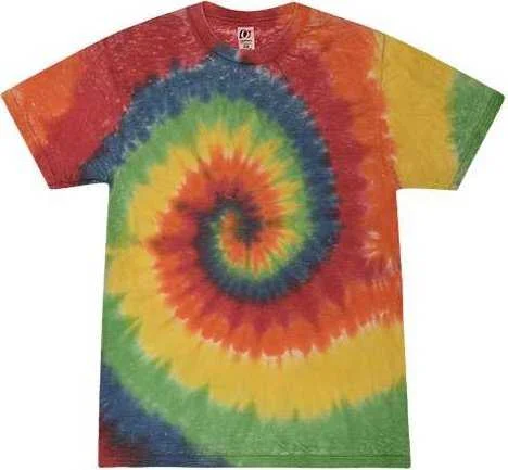 Colortone 1090 Festival Tie-Dyed T-Shirt - Rainbow