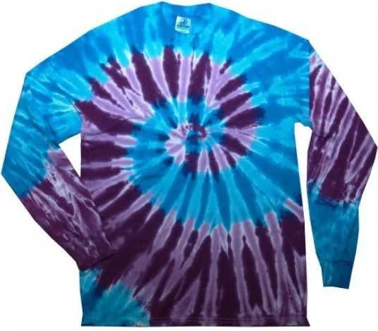 Colortone 2000 Tie-Dyed Long Sleeve T-Shirt - Mystique