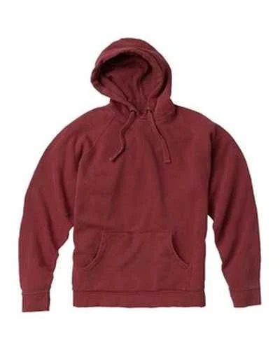 Comfort Colors 1567 Adult Hooded Sweatshirt - Crimson