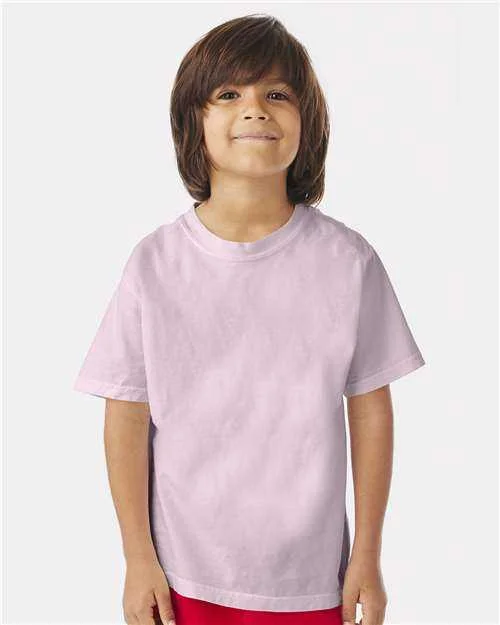 Comfortwash GDH175 Garment-Dyed Youth T-Shirt - Cotton Candy