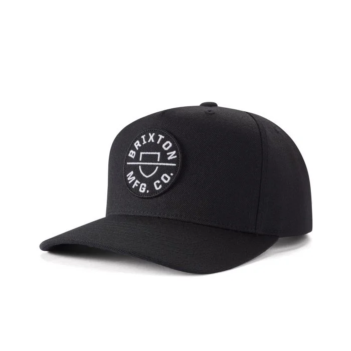 Crest C MP Snapback | Black